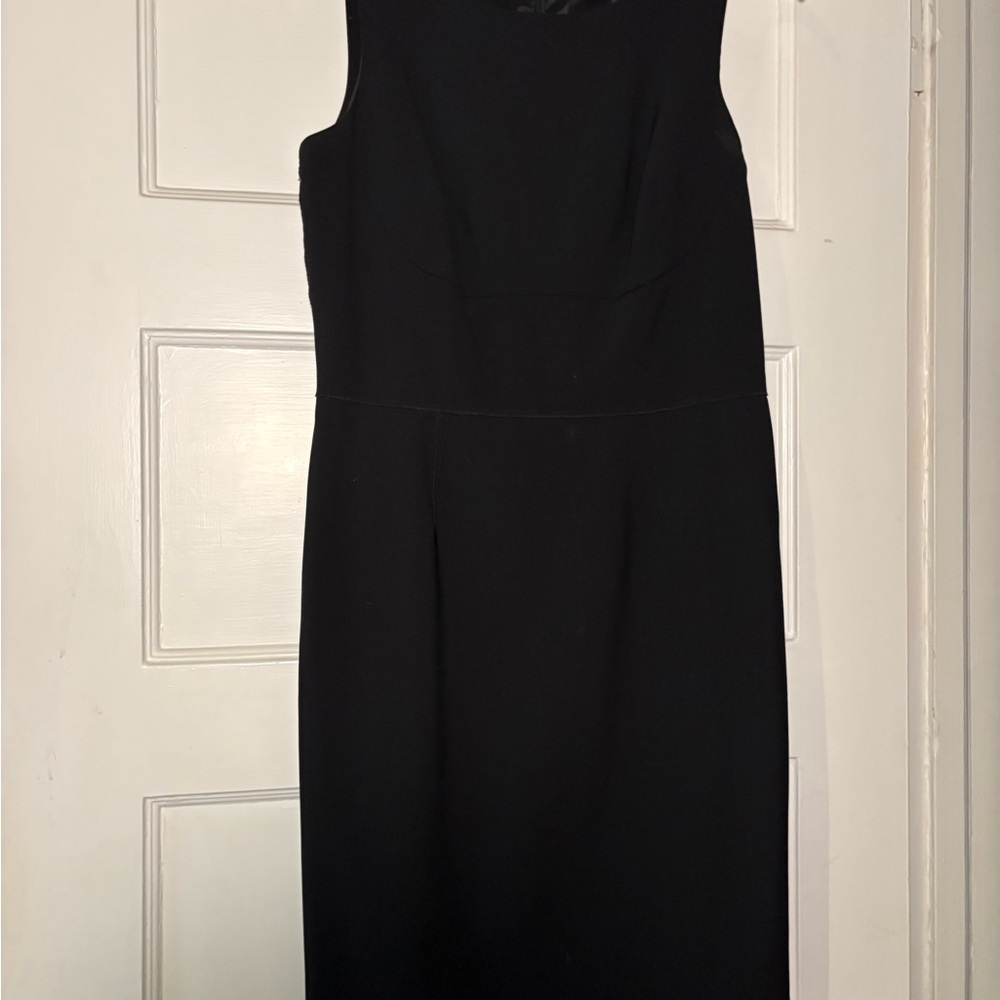 Ann Taylor Classic Black Midi Dress